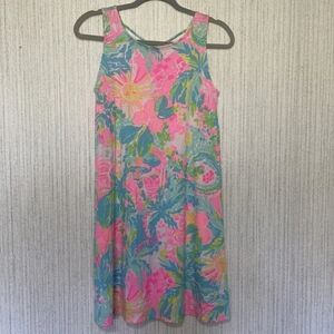 Lilly Pulitzer Size XS Kristen Dress In Sunshine State Of Mind Florida Theme